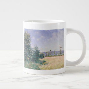 Taza De Café Grande Prados de Sahurs por la mañana Sun