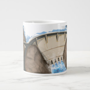 Taza De Café Grande Presa