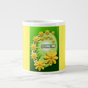 TAZA DE CAFÉ GRANDE PRIMAVERA