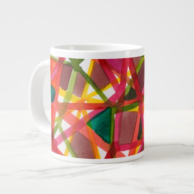 Taza De Café Grande Prismático II (Izquierda)