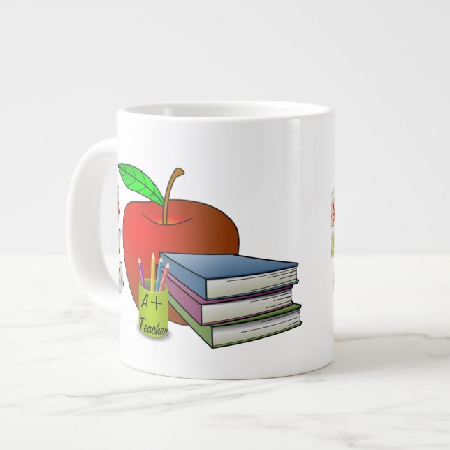 Taza De Café Grande Profesora (Izquierda)