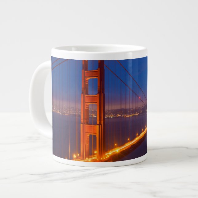 Taza De Café Grande Puente Golden Gate, California (Izquierda)