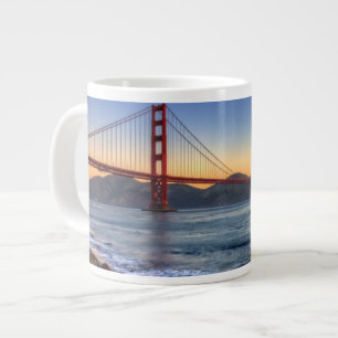 Taza De Café Grande Puente Golden Gate del rastro de San Francisco Bay