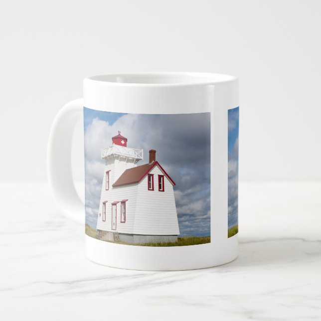 Taza De Café Grande Puerto Rústico, Isla del Príncipe Eduardo. (Izquierda)