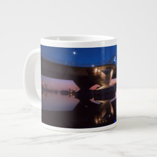 Taza De Café Grande Puesta del sol de Lowry
