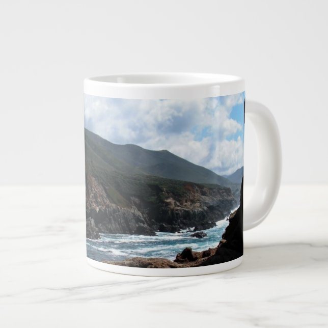 Taza De Café Grande Punto Soberanes, costa de California (Derecha)