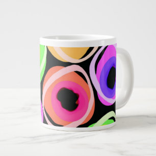 Taza De Café Grande Puntos salvajes