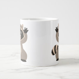 Taza De Café Grande Raccoon, un Personalizado barato