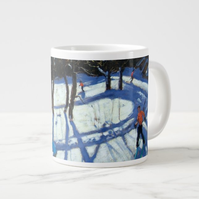 Taza De Café Grande Rastro de enrrollamiento Morzine (Derecha)