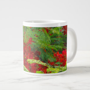 Taza De Café Grande Real Poinciana