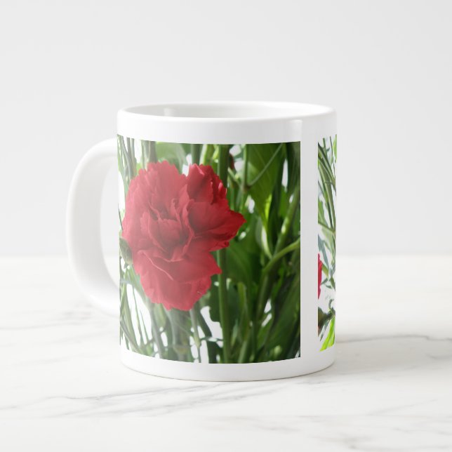 Taza De Café Grande Red Carnation Mug (Izquierda)