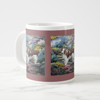 Taza De Café Grande Regalos de arte de Welsh Springer Spaniel