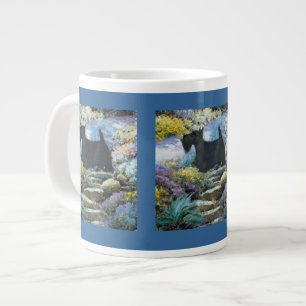Taza De Café Grande Regalos del arte de Terrier del escocés