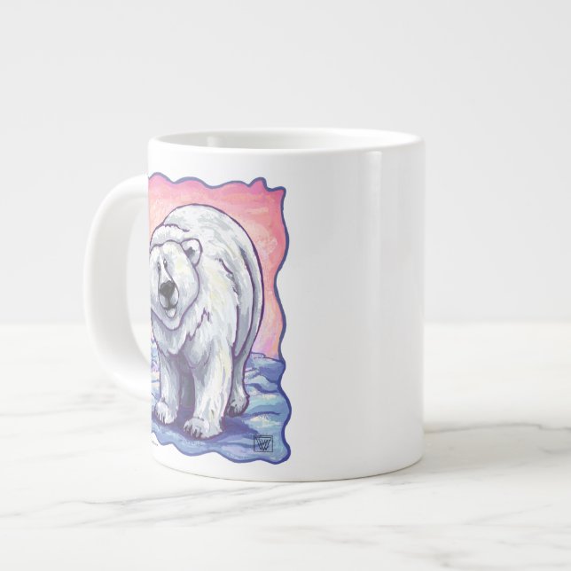 Taza De Café Grande Regalos y accesorios de oso polar (Izquierda)