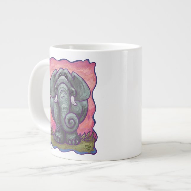 Taza De Café Grande Regalos y accesorios para elefantes (Izquierda)