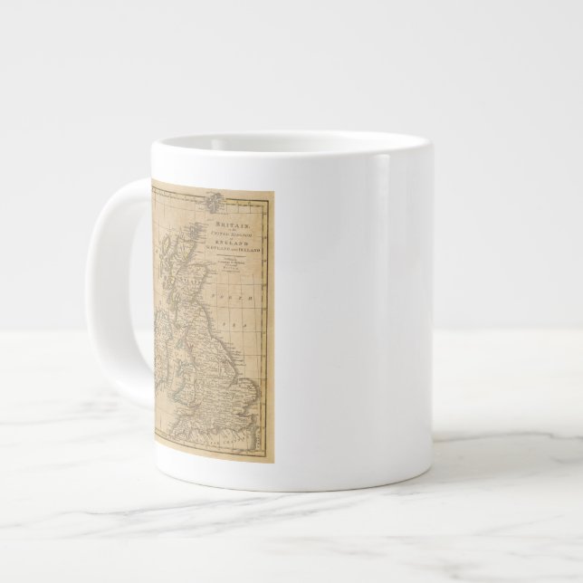 Taza De Café Grande Reino Unido (Izquierda)