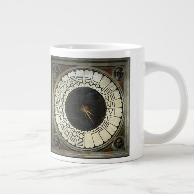 Taza De Café Grande Reloj en el Duomo por Paolo Uccello (Derecha)