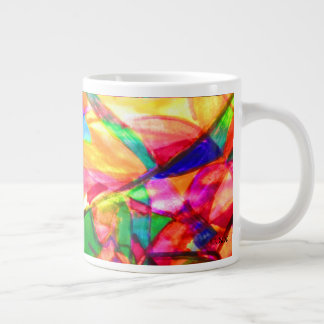 Taza De Café Grande Resumen efervescente