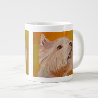 Taza De Café Grande Retrato de West Highland White Terrier