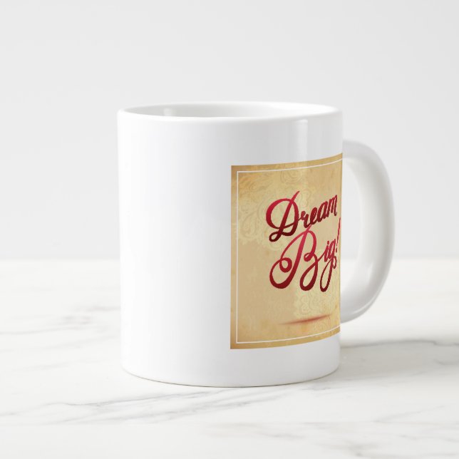 Taza De Café Grande Rojo grande ideal (Derecha)