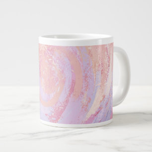 Taza De Café Grande Rosa y Stinky