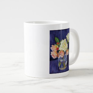 Taza De Café Grande Rosas 2007 del verano