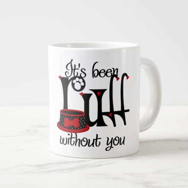 Taza De Café Grande Ruff - Jumbo Mug (Derecha)