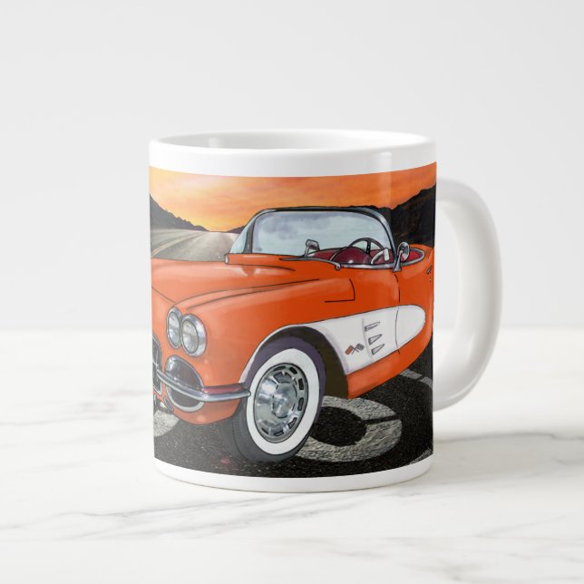 Taza De Café Grande Ruta 66 BIG Mug - SRF (Derecha)