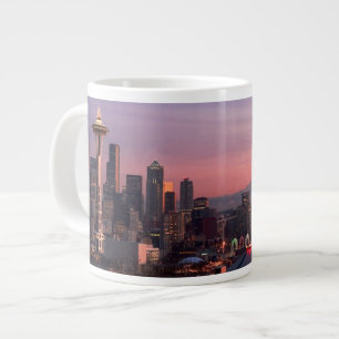 Taza De Café Grande Seattle del parque de Kerry