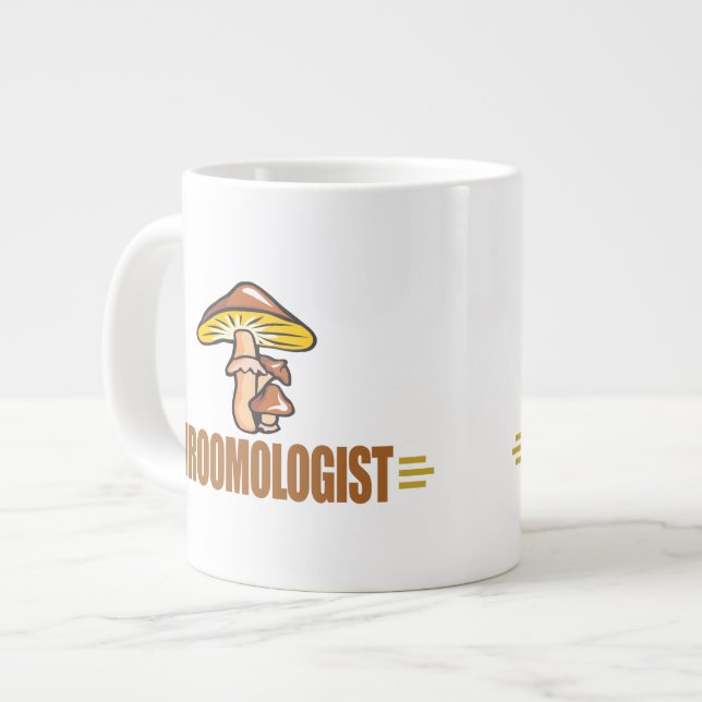 Taza De Café Grande Seta divertida (Izquierda)