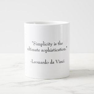 Taza De Café Grande Simplicidad y sofisticación