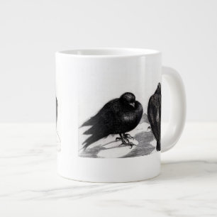 Taza De Café Grande Situación seria 2012 de la paloma