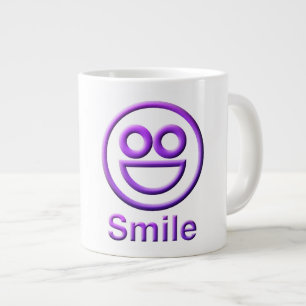 Taza De Café Grande Smile Jumbo Gift Mug