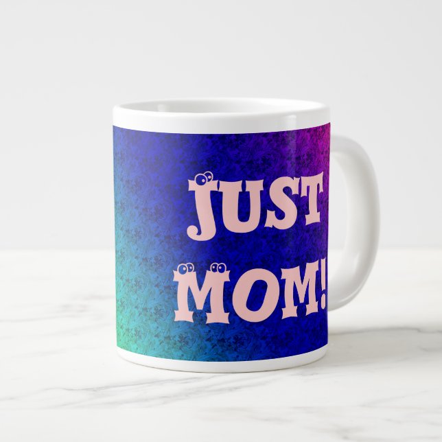 Taza De Café Grande Solo Mamá Superestrella (Derecha)