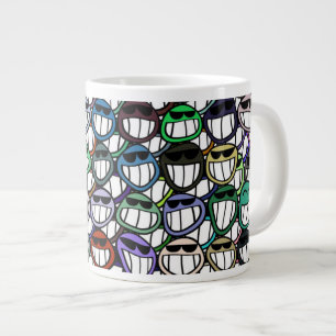 Taza De Café Grande Sonriente