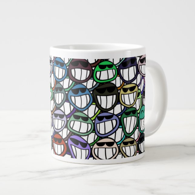 Taza De Café Grande Sonriente (Derecha)