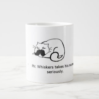 Taza De Café Grande Sr. Whiskers