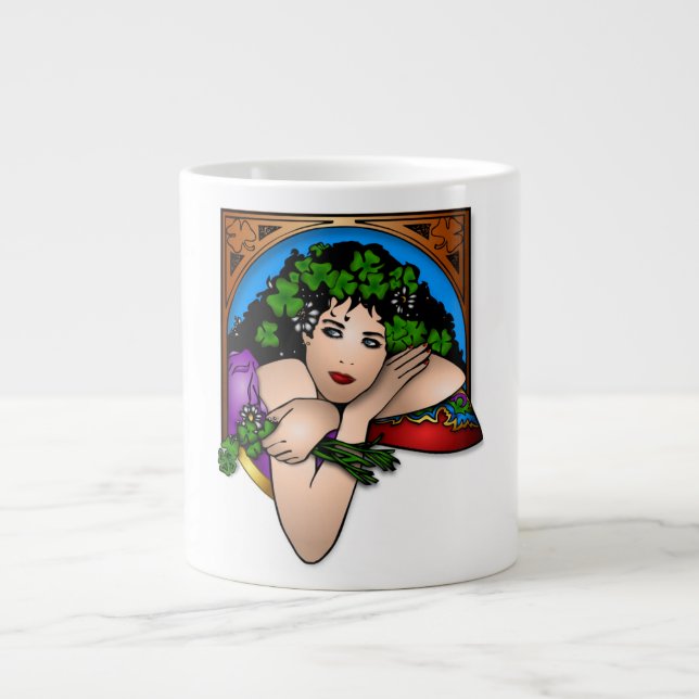 TAZA DE CAFÉ GRANDE ST. CHICA DE PATRICK (Frente)