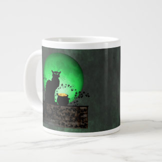 Taza De Café Grande St. Patrick's Chat Noir