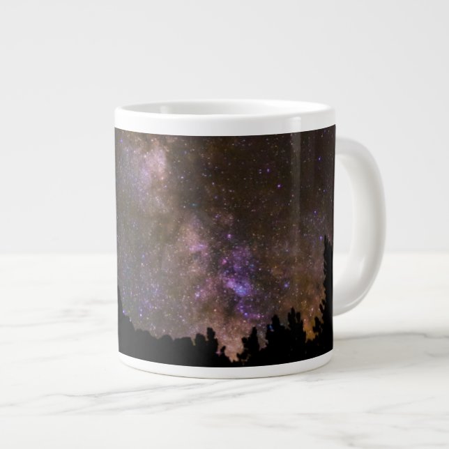 Taza De Café Grande Starry Milky way, California (Derecha)