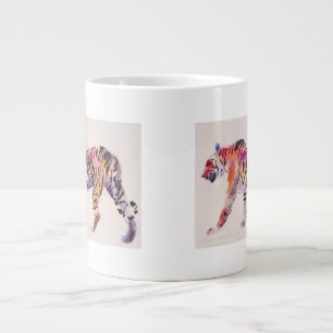 Taza De Café Grande Stripey
