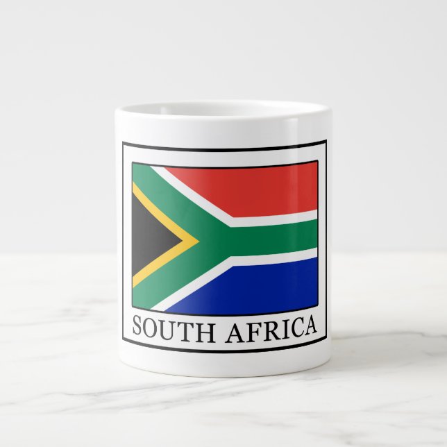 Taza De Café Grande Sudáfrica (Frente)