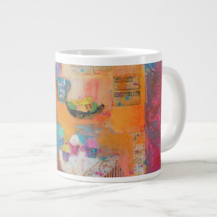 Taza De Café Grande Tabla del verano