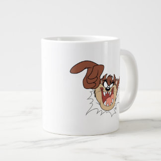 Taza De Café Grande TAZ ™ rompiendo la página