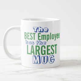 Taza De Café Grande Taza grande de la mejor cita divertida del