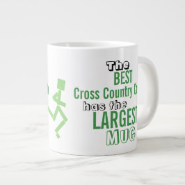 Taza De Café Grande Taza grande XC de la mejor del campo a través cita