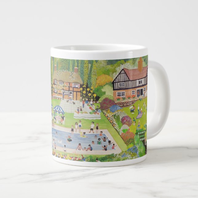 Taza De Café Grande Té listo (Derecha)