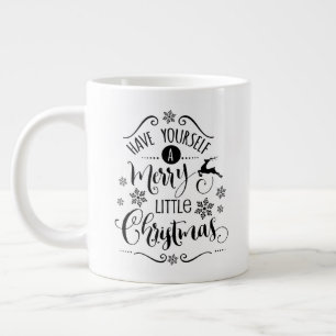 Taza De Café Grande Tener un.../Navidades Cita/ Personalizado