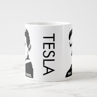 Taza De Café Grande Tesla (usted es agradable.)
