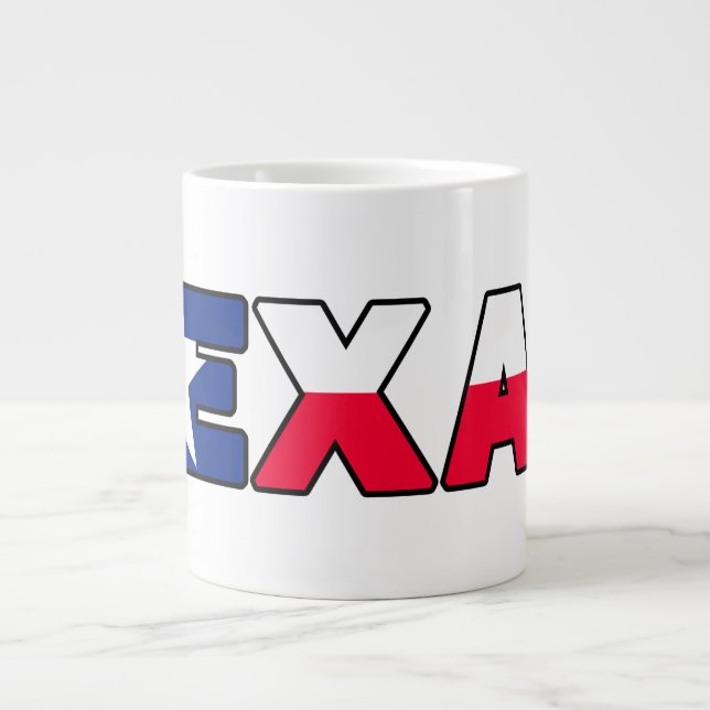 Taza De Café Grande Texas (Frente)